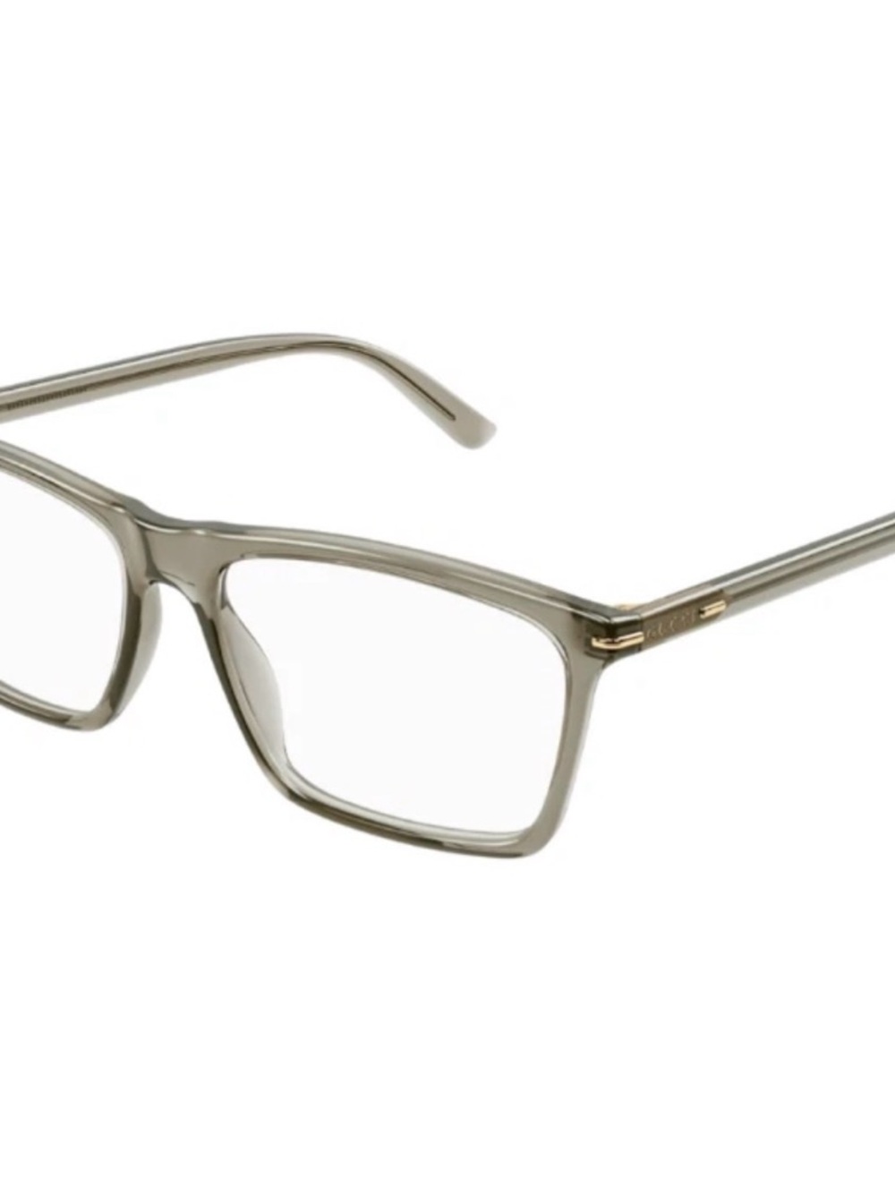 Gucci GG1445O 008 Transparent Brown 59-17-145 Eyeglasses New Authentic